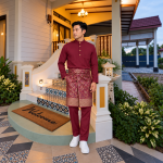 Baju Melayu - Ruby / Maroon